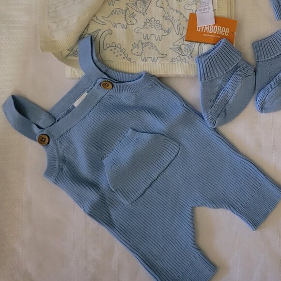 Gymboree Home Grown 100% organic Cotton up to 7 lb. Lot Blanket NWT - Picture 3 of 5